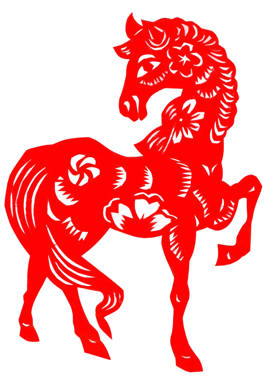 Year of the Horse illustration